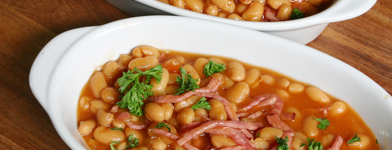 Baked Beans & Beef Bacon