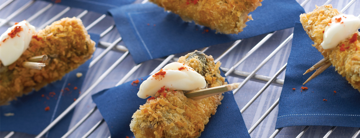 Crispy Sardines And Mayonnaise