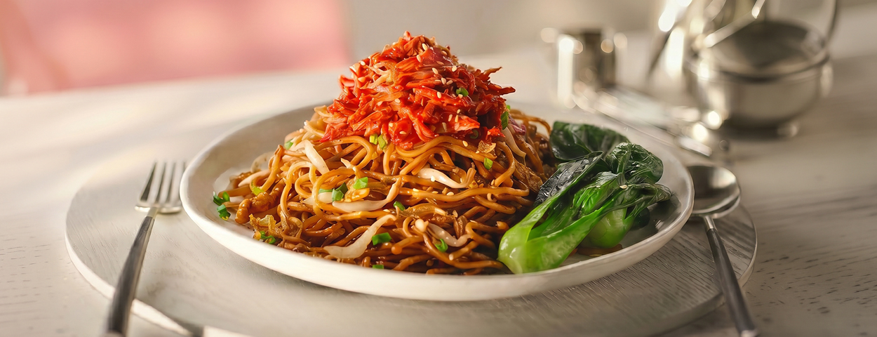 Pulled Chicken Mee Goreng