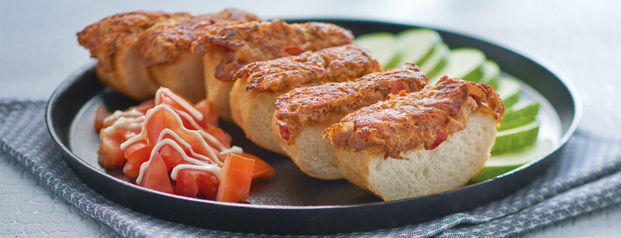 Roti John With Sardines Tomato Sauce