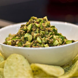 Cucumber And Sardines Dip